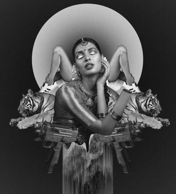 Muvindu Binoy Phuture Devi, 2018 Giclée print on archival photo paper 25 x 28 cm 9 7/8 x 11 1/8 in Edition of 10 plus 1AP