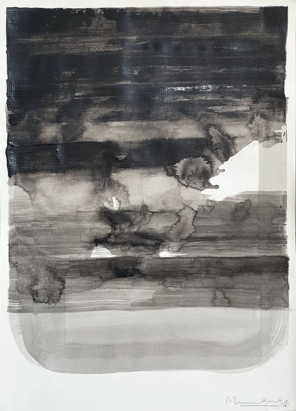 Manaram Gamage Untitled 12, 2025 Acrylic on Board 100 x 72 cm 39 3/8 x 28 3/8 in