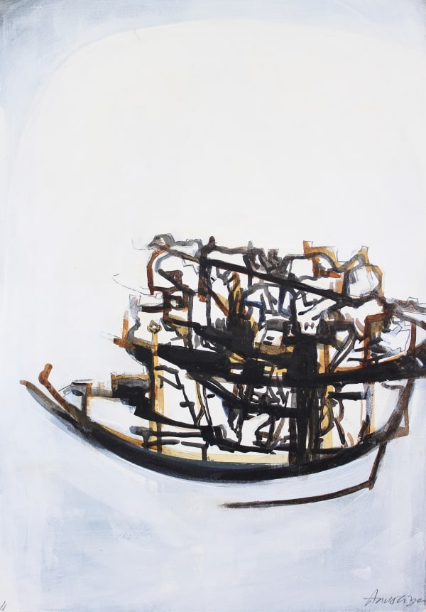 Anushiya Sundaralingam Hope 10, 2025 Mixed media on Paper 58 x 42 cm 22 7/8 x 16 1/2 in