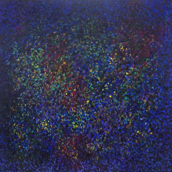 Ruwan Prasanna Aka 3, 2025 Acrylic on Canvas 183 x 183 cm 72 x 72 in