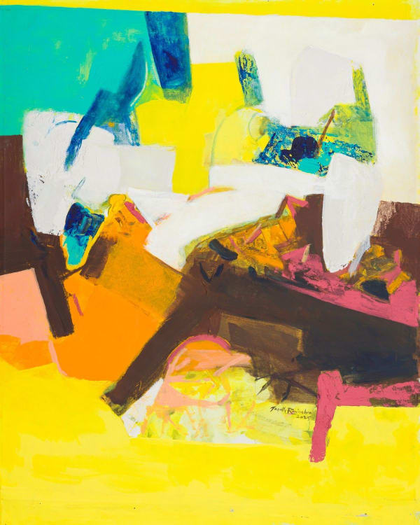 Jagath Ravindra Metaphors of the Soul 4 , 2025 Acrylic on Canvas 147 x 127 cm 57 7/8 x 50 in