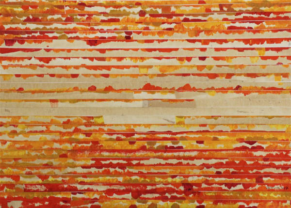 Chandraguptha Thenuwara Glitch+ V, 2017 Mixed Media on Board 30 x 42 cm 11 3/4 x 16 1/2 in