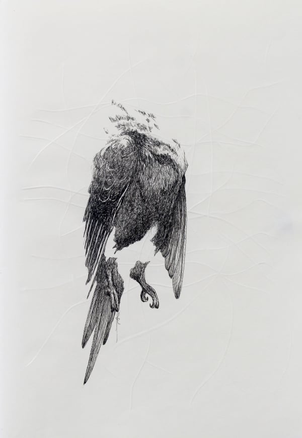 Firi Rahman The Journey l, 2023 Pen on Paper 30 x 20 cm 11 3/4 x 7 7/8 in