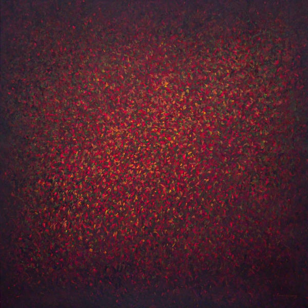 Ruwan Prasanna Aluyama 24, 2025 Acrylic on Canvas 183 x 183 cm 72 x 72 in