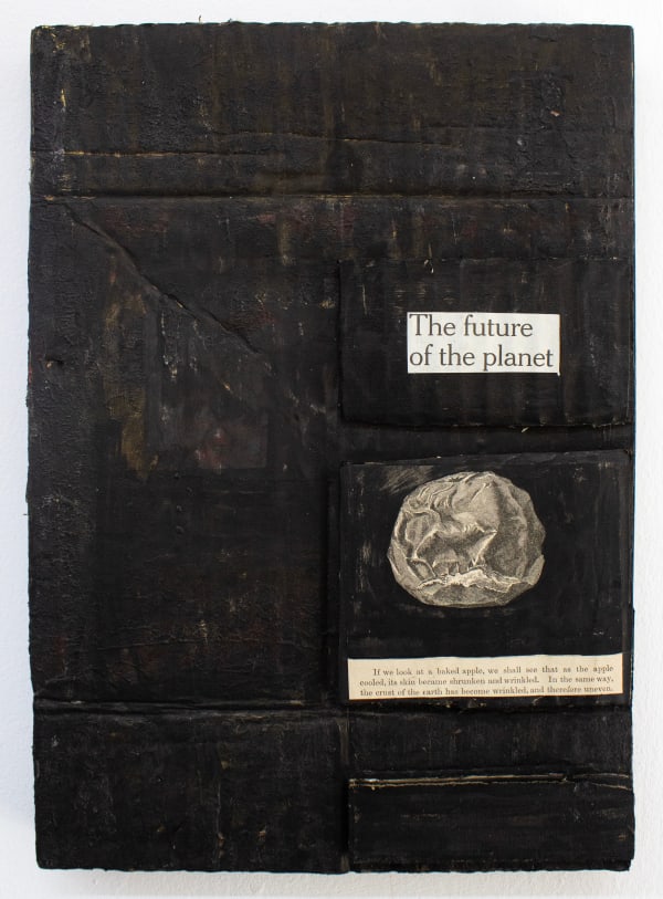 Saskia Pintelon The Future of The Planet, 2022 Mixed Media on Board 30 x 21 cm 11 3/4 x 8 1/4 in