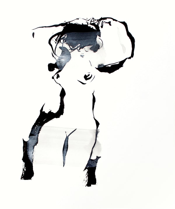 Kingsley Gunatillake Yen 10, 2017 Mixed Media on Paper 26 x 22 cm 10 1/4 x 8 5/8 in