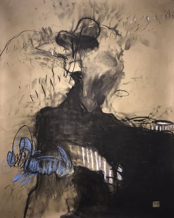 HASHAN COORAY, Liminal space II, 2018