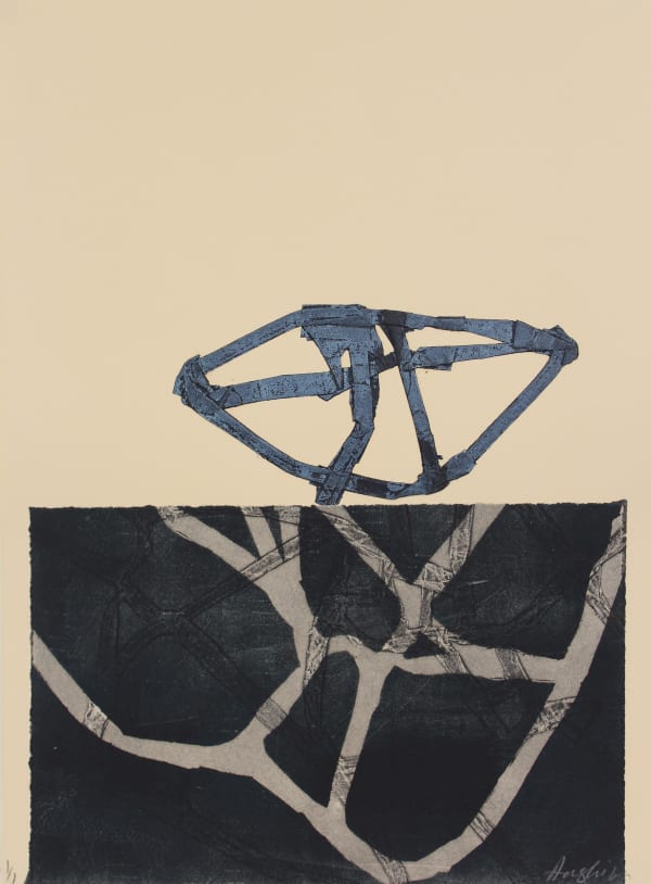 Anushiya Sundaralingam Crossings 8, 2025 Mixed media on Paper 38 x 28 cm 15 x 11 in