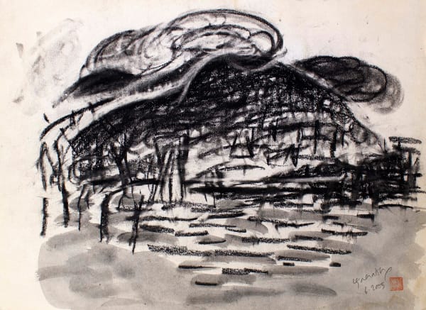 Jagath Weerasinghe Dambulla 15, 2005 Mixed Media on Paper 30 x 42 cm 11 3/4 x 16 1/2 in