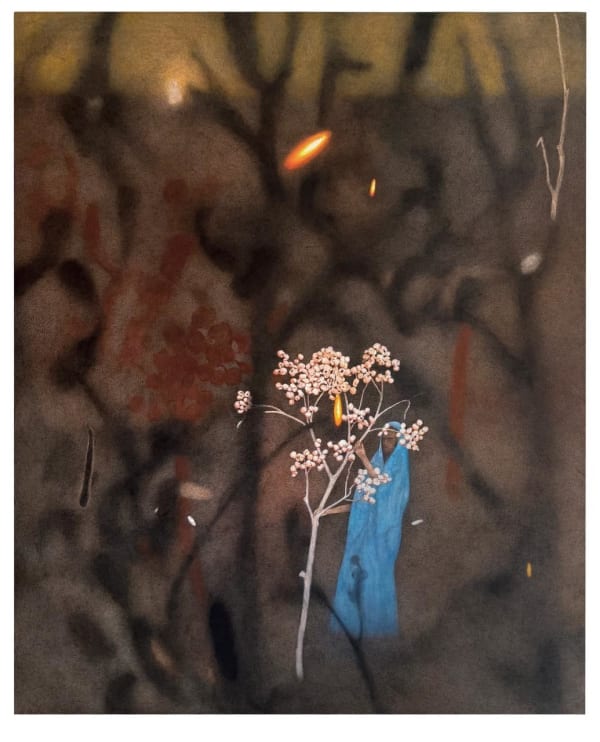 Chandra Bhattacharjee Untitled, 2025 Acrylic on Canvas 152.4 x 121.9 cm 60 x 48 in