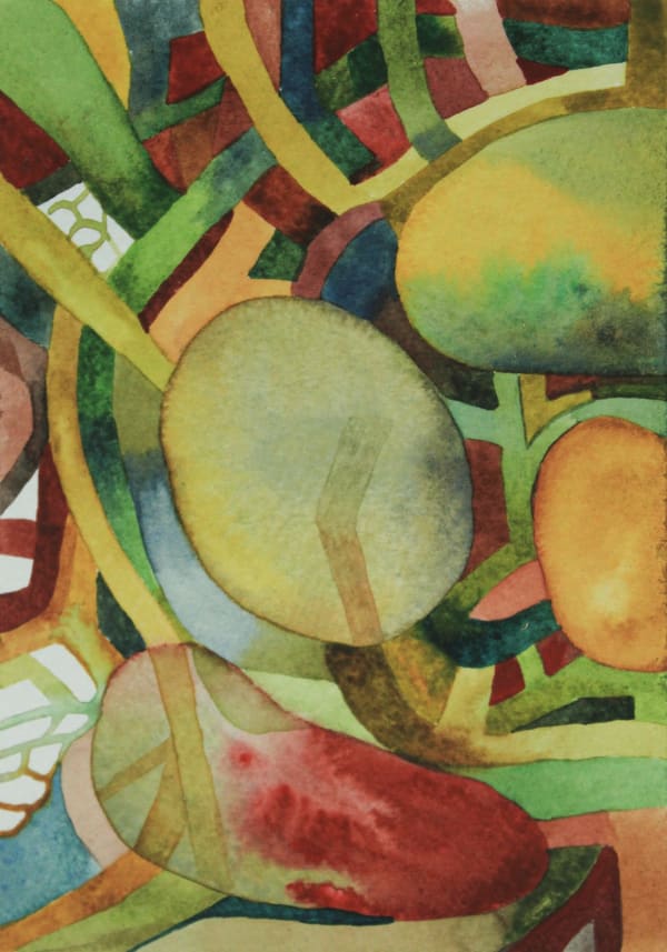 Shaanea Mendis Remember to Breathe XII, 2025 Watercolour on Paper 15 x 10 cm 5 7/8 x 4 in