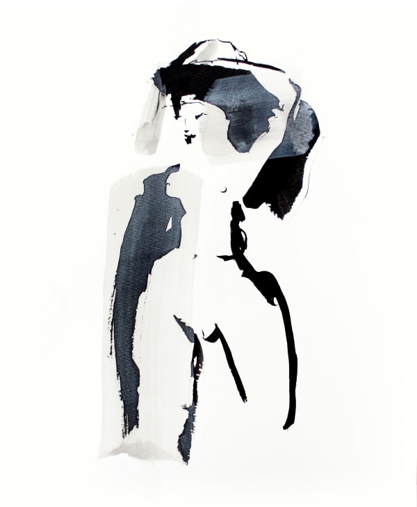 Kingsley Gunatillake Yen 09, 2017 Mixed Media on Paper 26 x 22 cm 10 1/4 x 8 5/8 in