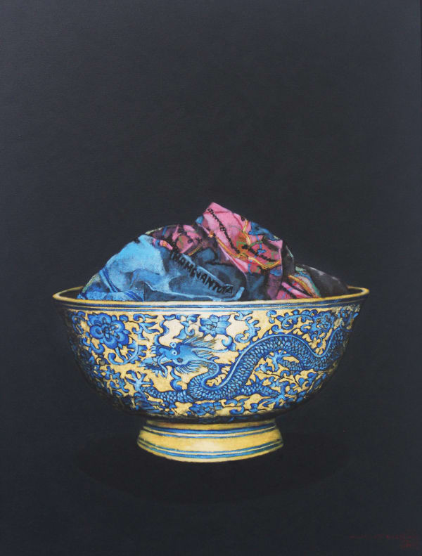 Gayan Prageeth Inedible III, 2023 Acrylic on Canvas 81 x 61 cm 31 7/8 x 24 in