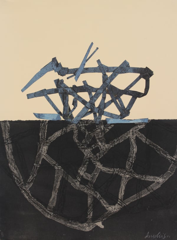 Anushiya Sundaralingam Crossings 10, 2025 Mixed media on Paper 38 x 28 cm 15 x 11 in