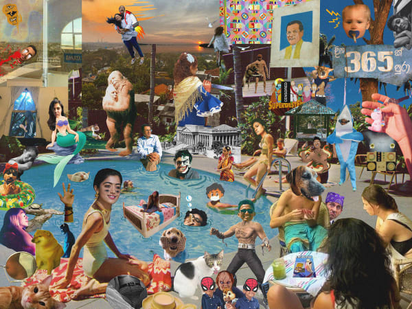 Muvindu Binoy Quarantine , 2020 Giclée Print on Archival Photo Paper 107 x 142 cm 42 1/8 x 55 7/8 in Edition of 5 plus 3 artist's proofs