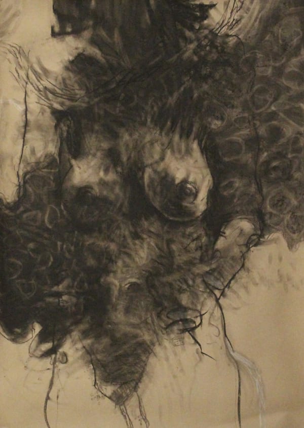 Hashan Cooray, Peacock Feathers III, 2019