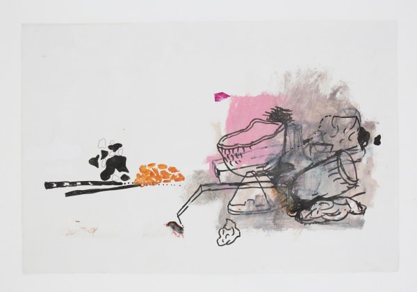 Jagath Weerasinghe Untitled VII, 2019 Mixed Media on Paper 61 x 91 cm 24 1/8 x 35 7/8 in