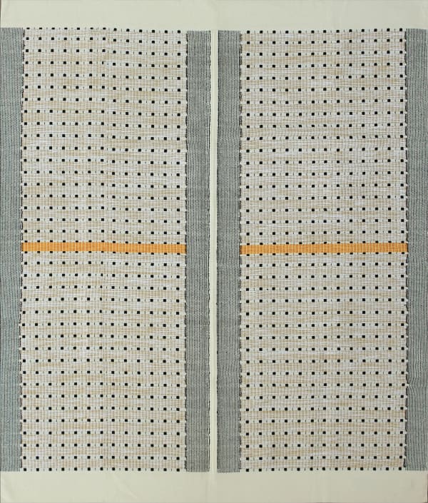 Tilak Samarawickrema Untitled, 2008 Handwoven Cotton Tapestries 121 x 103 cm 47 5/8 x 40 1/2 in Limited Edition