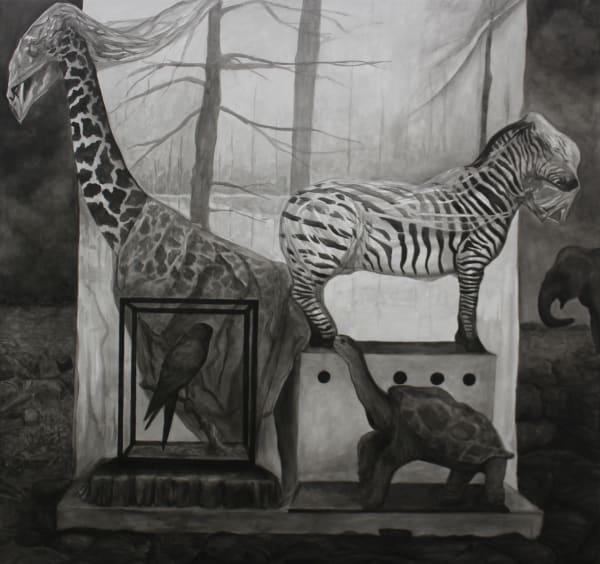 Firi Rahman Feeling So Exotic, 2025 Acrylic on Canvas 122 x 122 cm 48 x 48 in