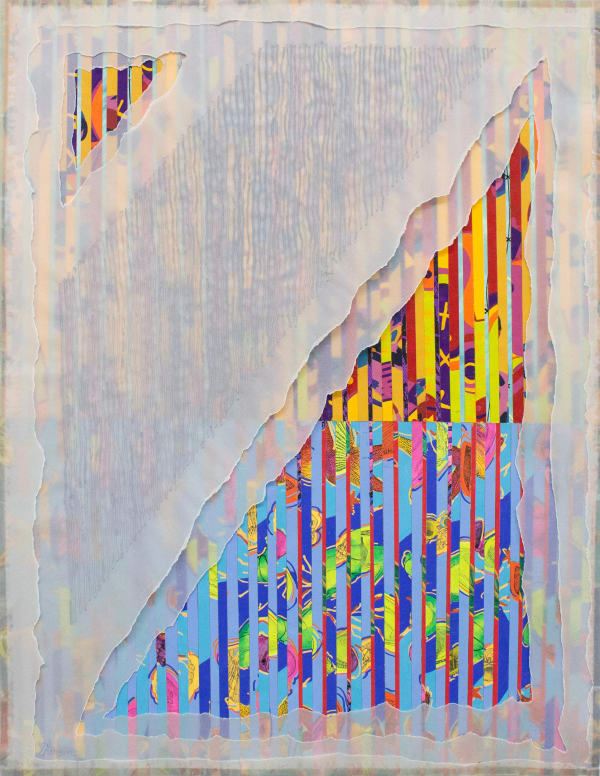 Anoma Wijewardene LINE, 2019 Mixed Media on Paper 57 x 45 cm 22 1/2 x 17 3/4 in