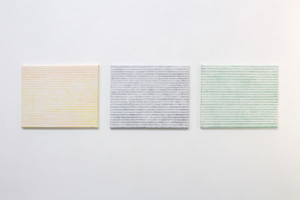 Chandraguptha Thenuwara Erasing Camouflage I, 2023 Acrylic on Canvas 41 x 51 cm 16 1/8 x 20 1/8 in