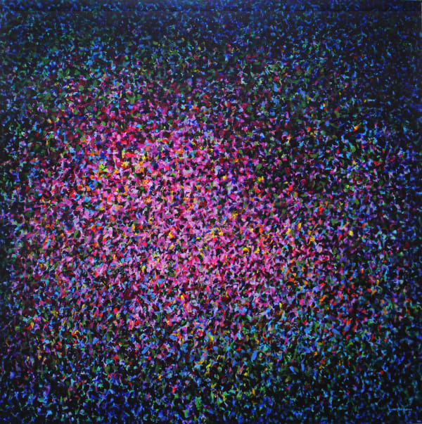 Ruwan Prasanna Aka 6, 2025 Acrylic on Canvas 183 x 183 cm 72 x 72 in