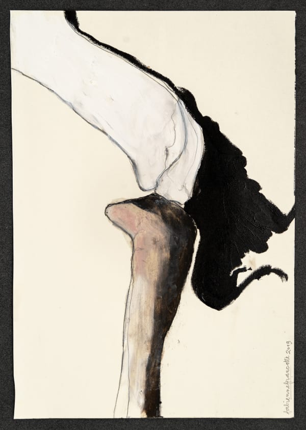 Fabienne Francotte 69, 2020 Mixed Media on Paper 24 x 17 cm 9 1/2 x 6 3/4 in