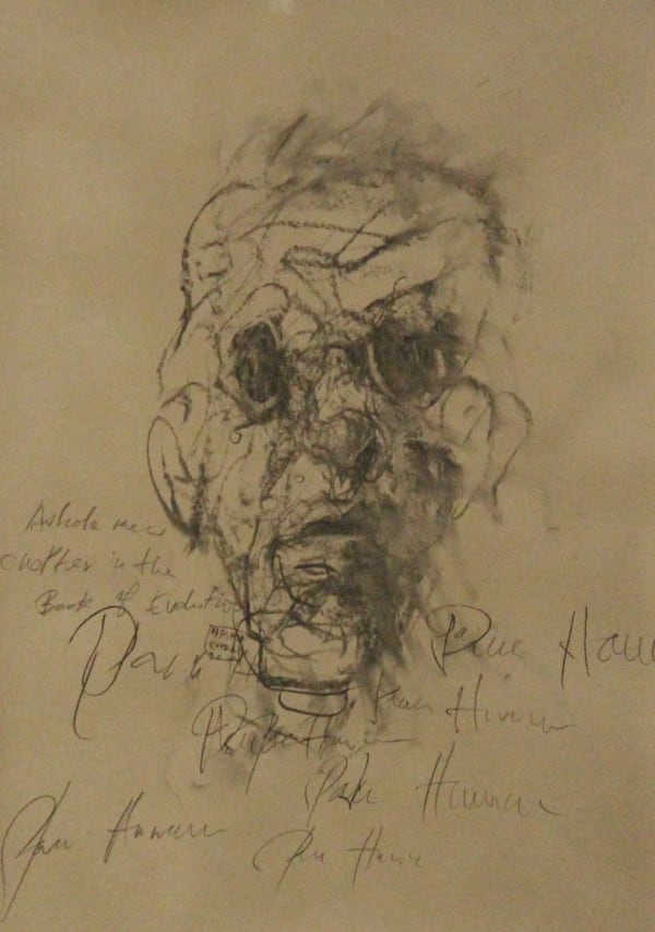 Hashan Cooray Reflection of Soul III, 2019 Charcoal and Soft Pastel on Paper 72 x 50 cm 28 3/8 x 19 3/4 in