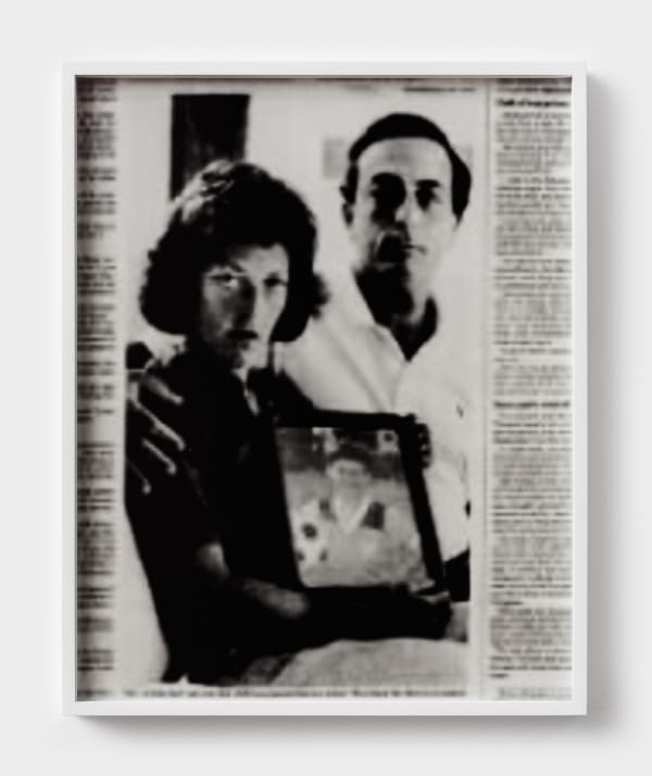 Two Chicagos, 2018 Gelatin silver print 20 x 16 inches (50.8 x 40.6 cm)