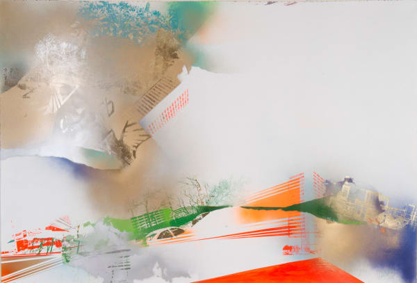 Corrie Slawson, Village Market, West, from Memphis Kiddie Park across town back East to Parking, 2015