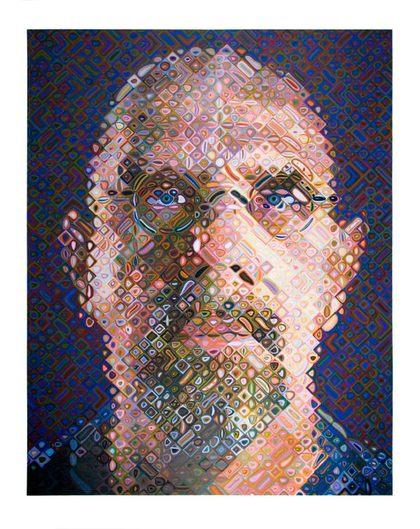 Chuck Close, Self-Portrait, 2007