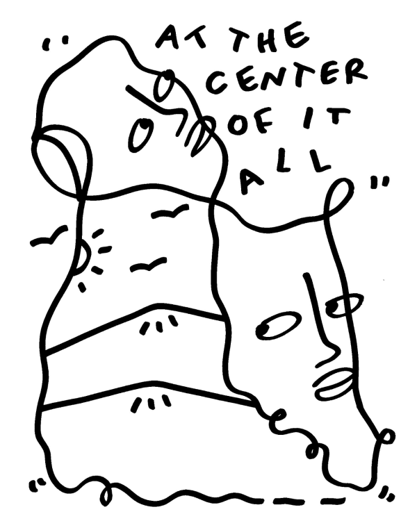 Shantell Martin - Drawings, At the Center of it All ©, 2022