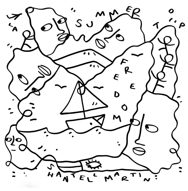 Shantell Martin - Drawings, Summer of Freedom, 2024