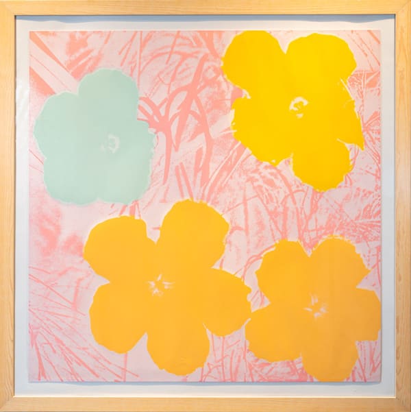 Andy Warhol, Flowers: One Plate (F & S II.70), 1970