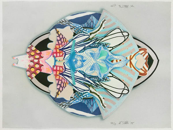 Frank Stella - Aiolio, from Imaginary Places III, 1998