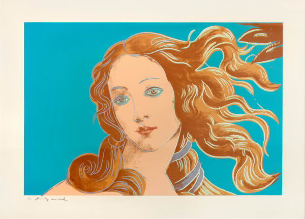 Andy Warhol, Details of Renaissance Paintings: Sandro Botticelli, Birth of Venus, 1482, 1984