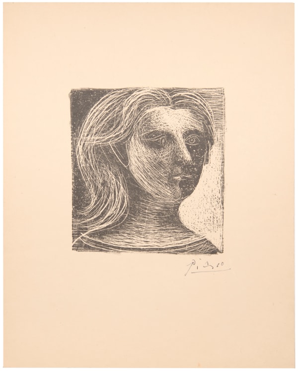 Pablo Picasso, Tête de Femme, 1925