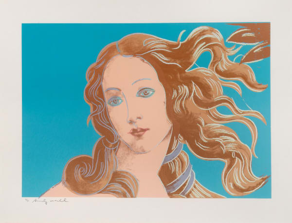Andy Warhol, Details of Renaissance Paintings: Sandro Botticelli, Birth of Venus, 1482, 1984