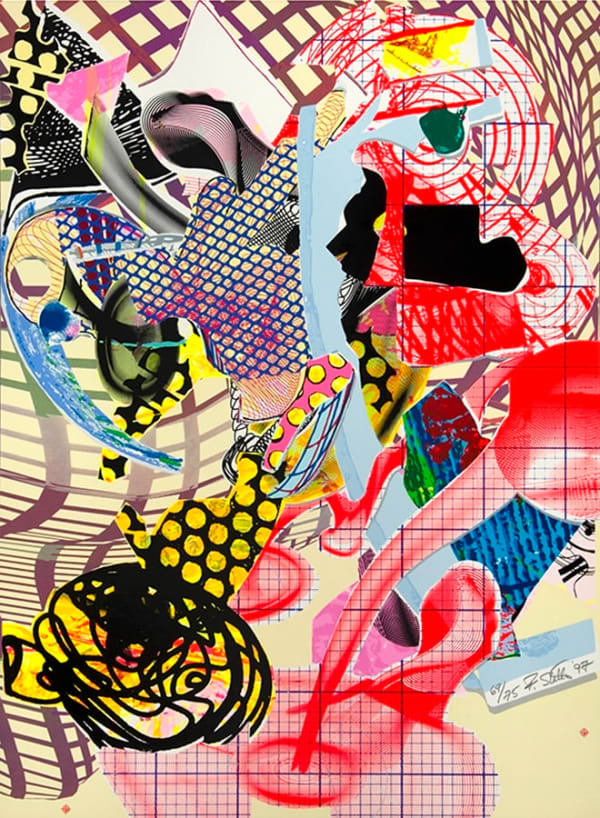 Frank Stella, Coxuria, from The Geldzahler Portfolio, 1997