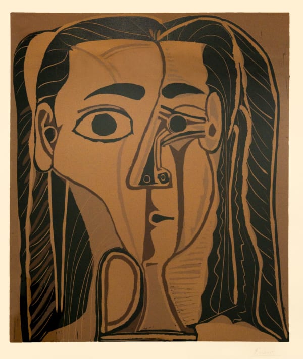 Pablo Picasso, Jacqueline au Bandeau de Face, 1962