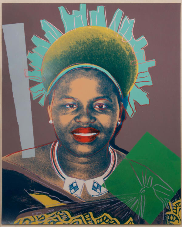Andy Warhol, Queen Ntombi Twala, 1985