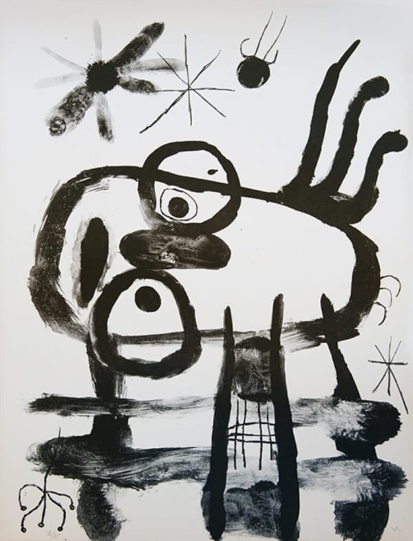 Joan Miró, Plate XIX, from Album 19, 1961