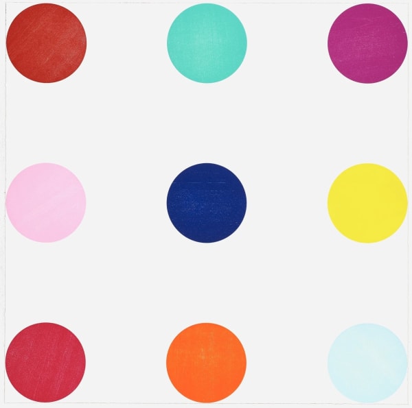 Damien Hirst, Tryptophan, from 12 Woodcut Spots, 2010