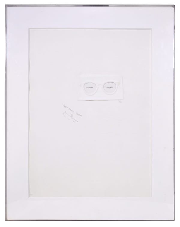 Jasper Johns, Critic Sees, 1967