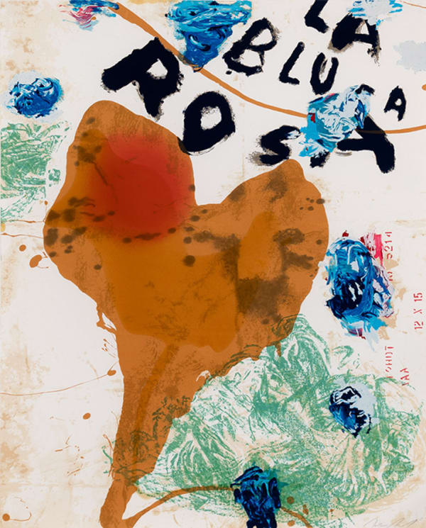 Julian Schnabel, La Blusa Rosa I, from Sexual Spring-Like Winter, 1995