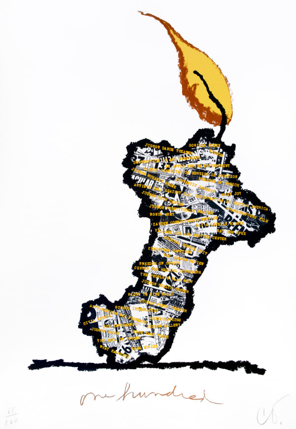 Claes Oldenburg, Centennial Print, Judson Memorial Church, 1990