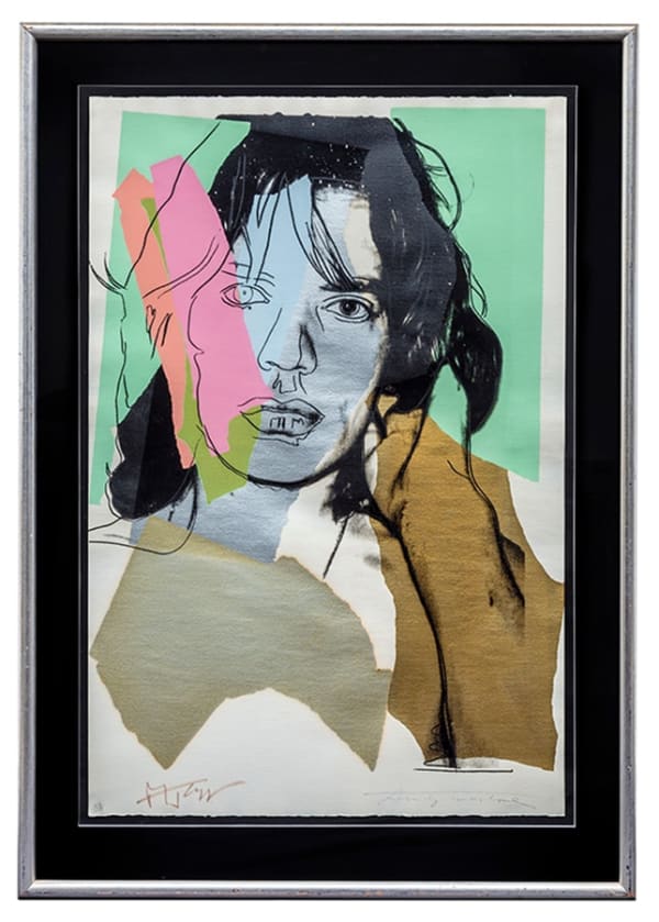Andy Warhol, Mick Jagger, 1975