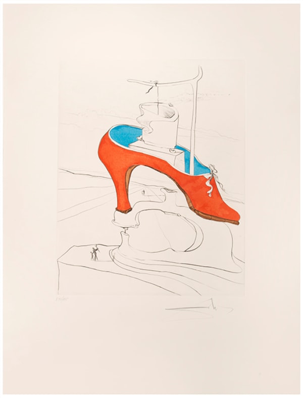 Salvador Dalí, The Curse Conquered, from After 50 Years of Surrealism, 1974