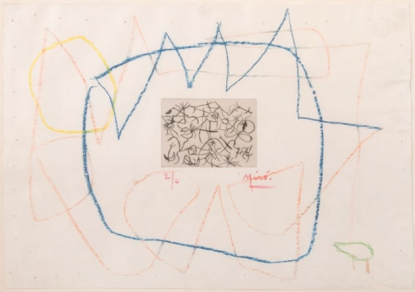 Joan Miró, Stars and Dancers (Astres et Danseurs), 1938