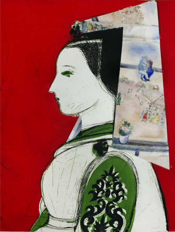 Manolo Valdés, Profil (Marc Chagall), 2008